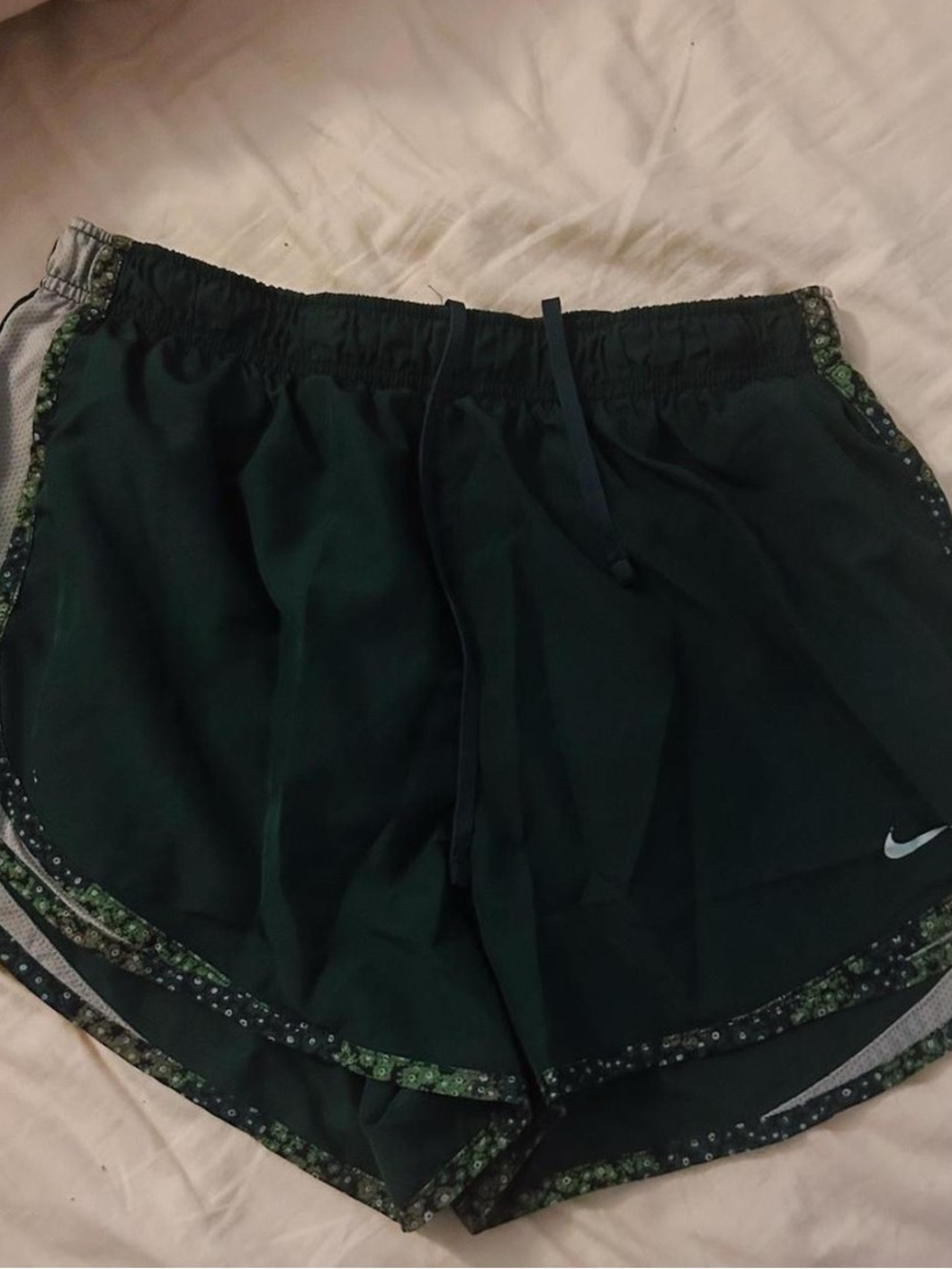Nike Women’s Forest Green Athletic Running Shorts